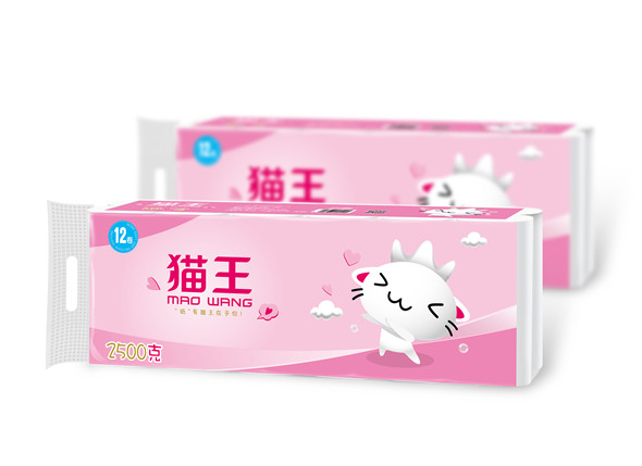 綿柔平紋2500克長12卷（MR19)